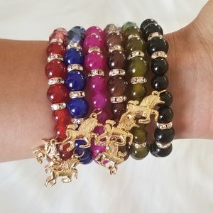 Glass bracelets